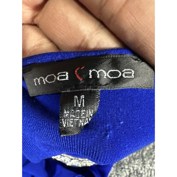 Moa Moa Pluss Size Cinched Waist Short Sleeve T-Shirt Size M - Picture 7 of 9